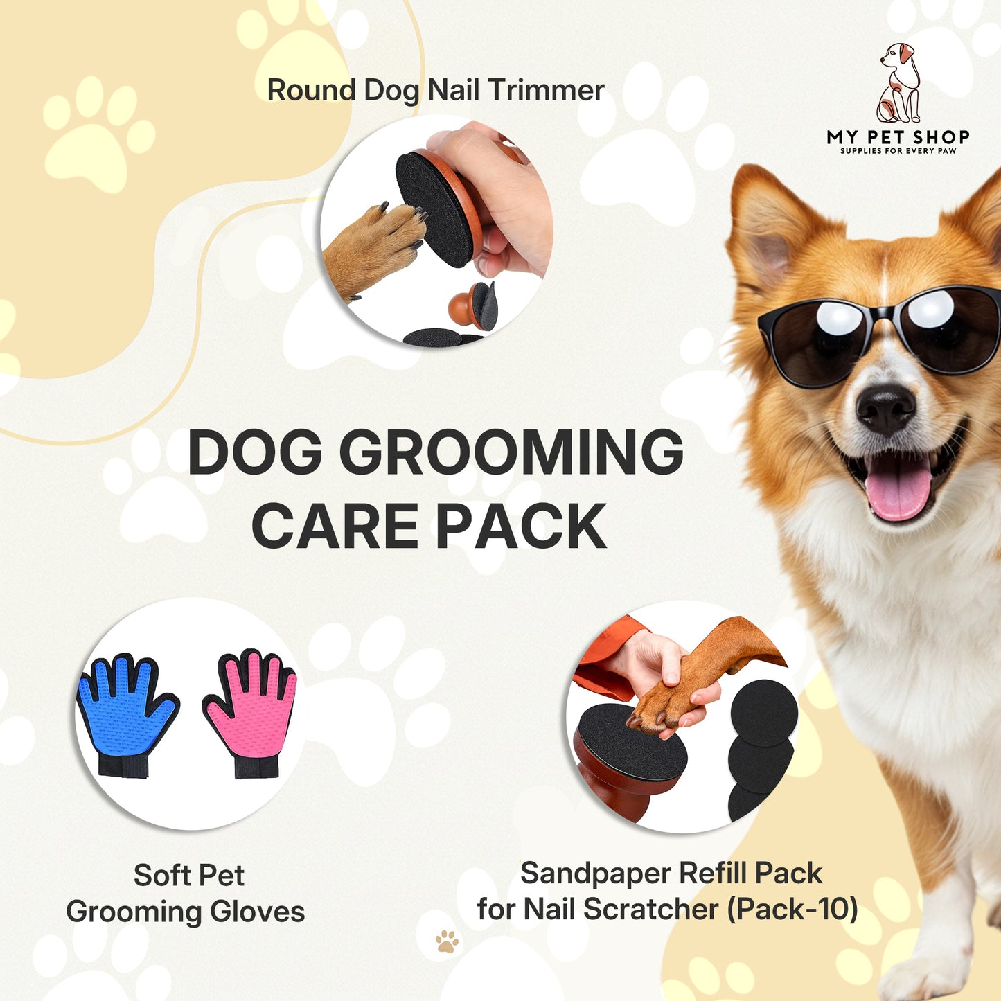 Dog Grooming Care Pack – Keep Your Dog Clean & Comfortable 🐾