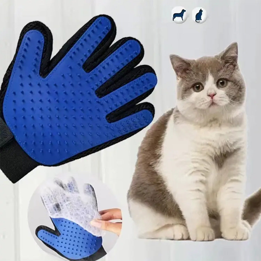 Cat Grooming Gloves | Soft Grooming Gloves | My Pet Shop